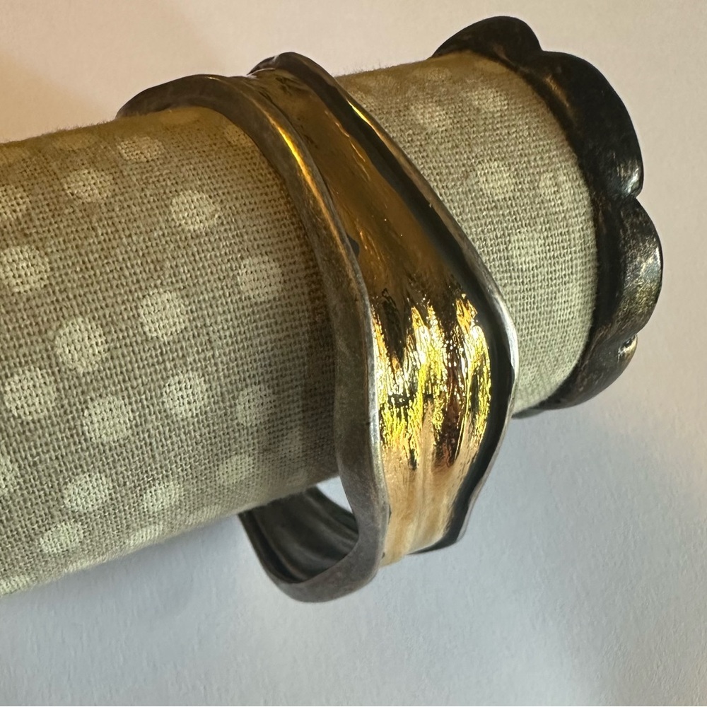 Premier Designs Silver and Gold Bracelet
